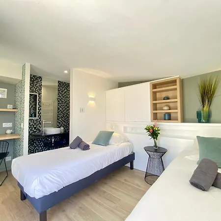 Les Toits Du Soleil: Luxury Apartment with Terraces and Jacuzzi in Central Cannes Exterior photo